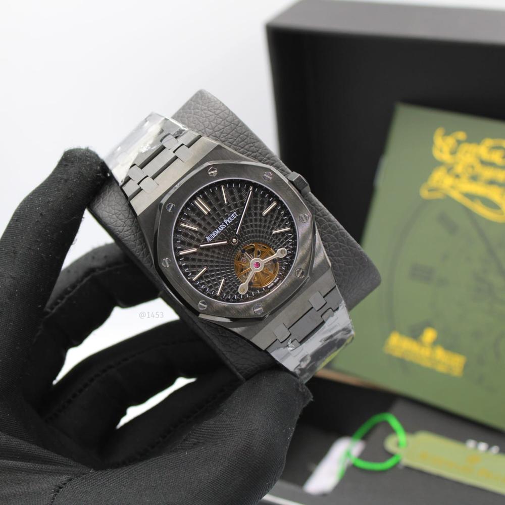 クラウド Audemars Piguet Royal Oak Silver Grain Men's Watch - E-SEVEN