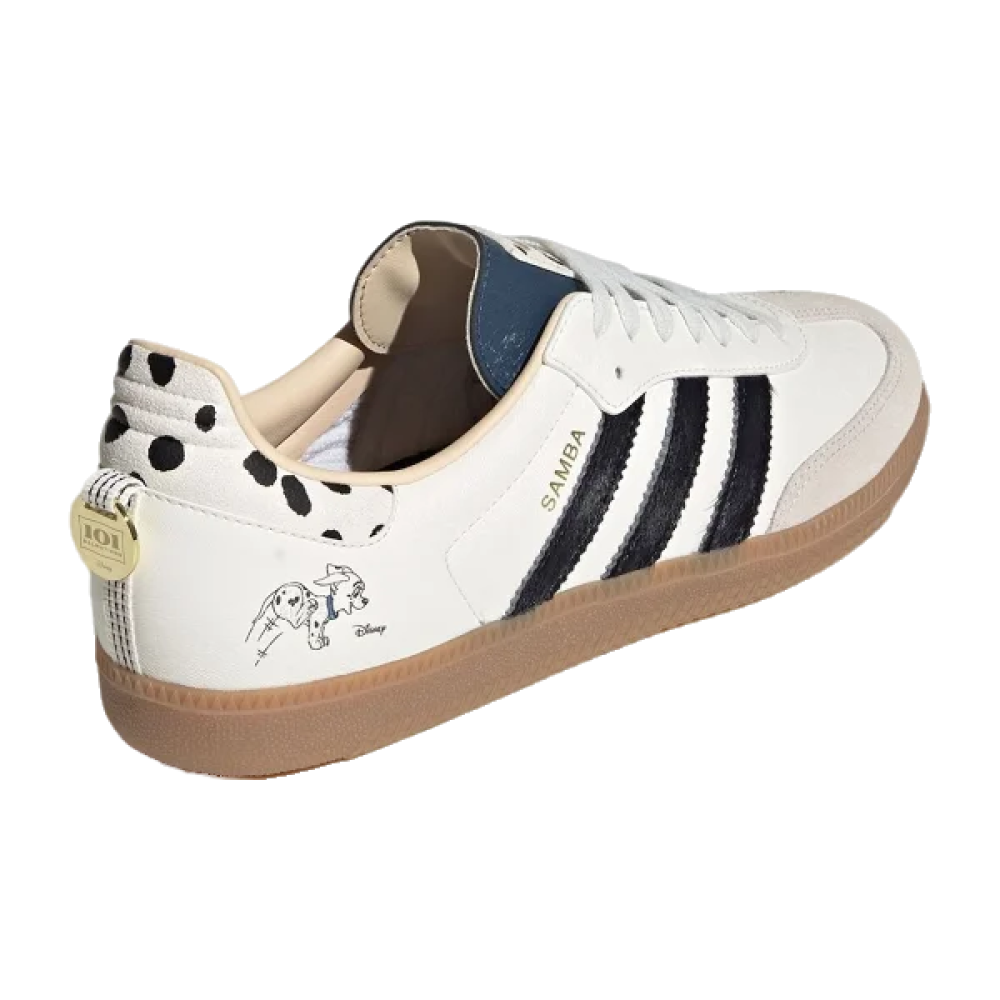 に Adidas Samba Sneakers Cute Dog Print White - E-SEVEN STORE