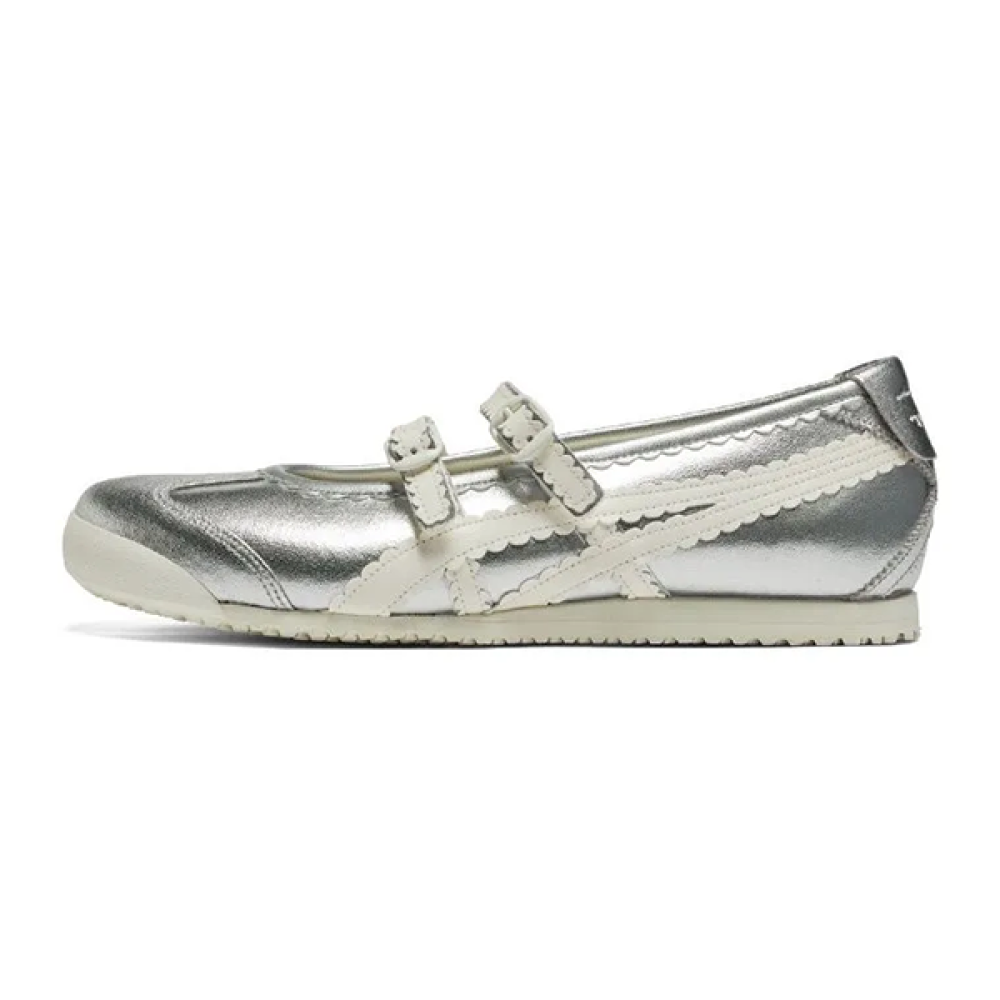 新品Onitsuka Tiger MEXICO 66 BALLERINA23.5 Onitsuka Tiger Mexico 66 Ballerina in Silver - E-SEVEN STORE