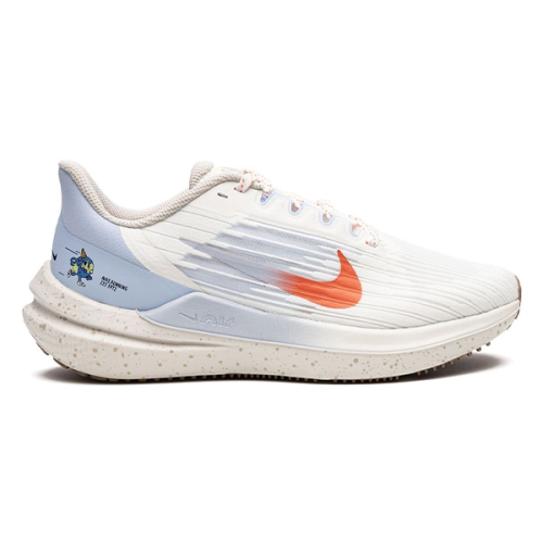 エアー Nike Winflo Unisex Running Shoe White Light Blue - E-SEVEN STORE
