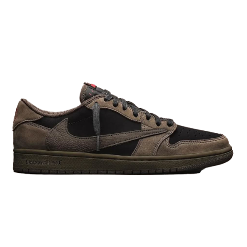 Air Jordan 1 x Travis Scott Unisex Sneaker Brown - E-SEVEN STORE