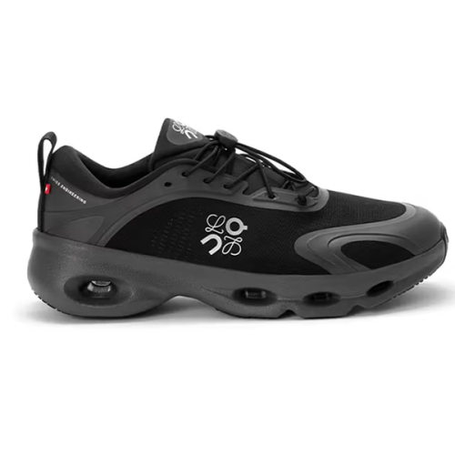 Loewe x On Cloud Solo Lace-Up Shoes in Black | ESEVEN STORE