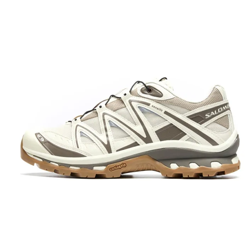 Salomon Unisex XT-Quest Sneakers Light Beige Olive - E-SEVEN STORE