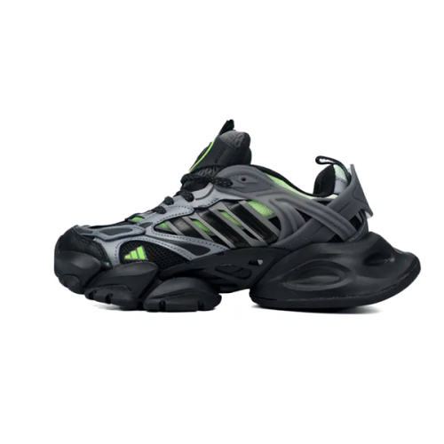 حذاء adidas XLG ديلوكس للجنسين أسود ملكي أخضر