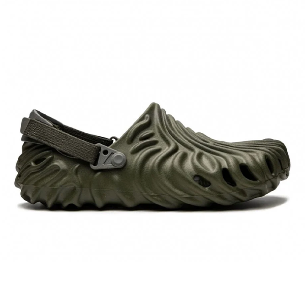 Crocs Pollux Clog Unisex Sandal in Olive