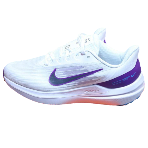 Nike Winflo Unisex Sports Shoes White Dark Purple E-SEVEN STORE