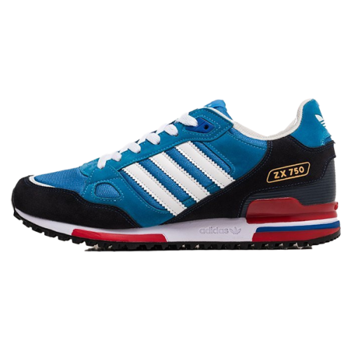 品良く着こなすため 750 ZX Adidas Daily STORE E-SEVEN - Black and Blue in Sneakers コミック・アニメ