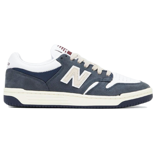 New Balance 480 Unisex Shoes, Navy White, Modern Sporty - E-SEVEN STORE