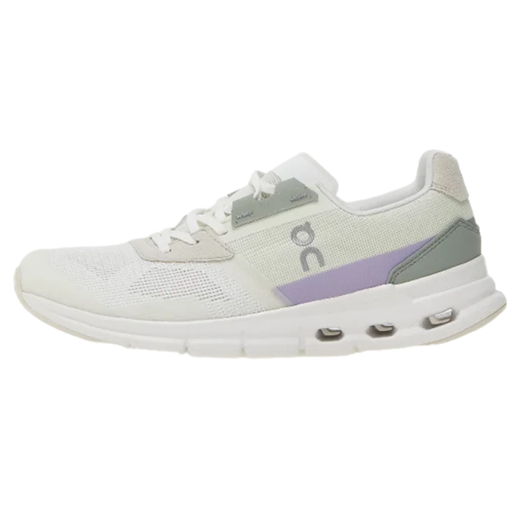 Cloud Rift Unisex On Running Shoes, White Gray Mauve | ESEVEN STORE