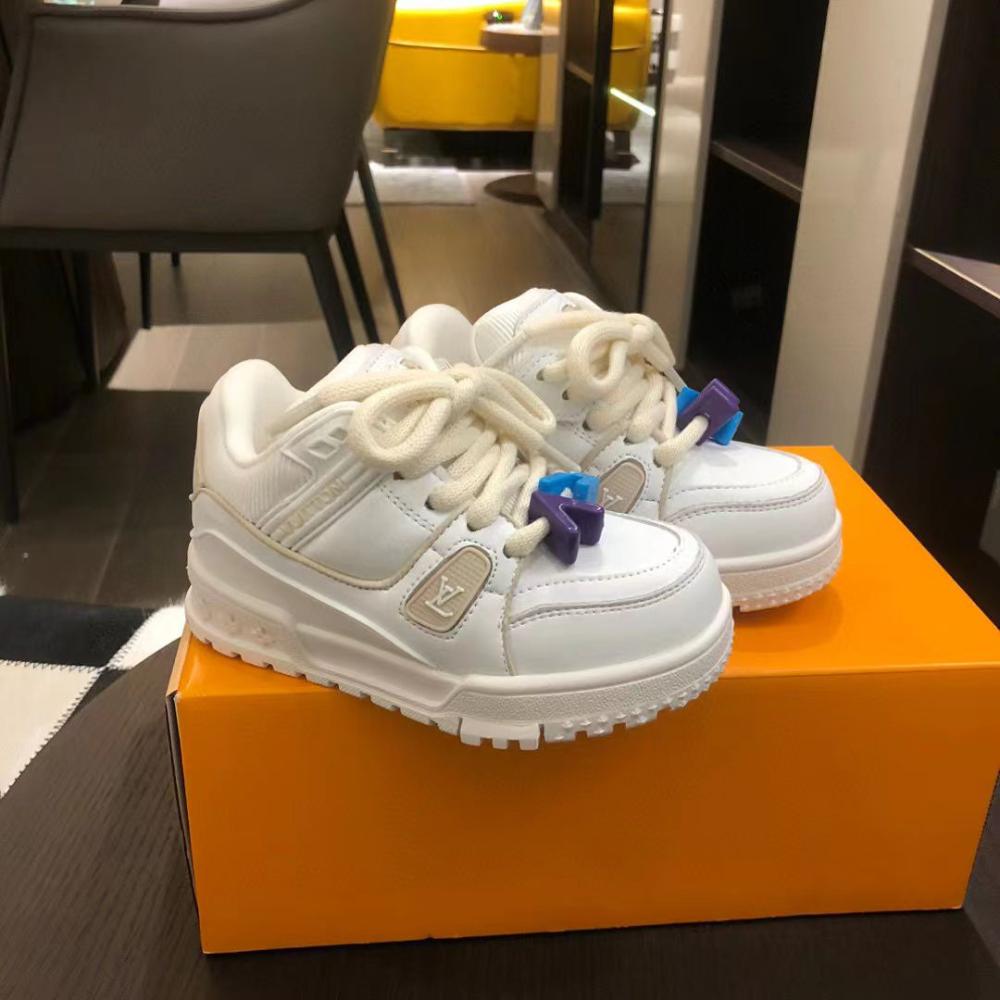 Louis Vuitton Trainer Kids White Shoes