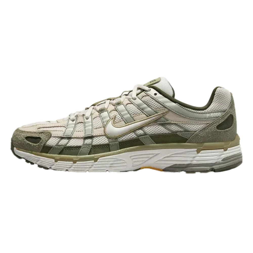 Nike P-6000 Unisex Shoes in Olive Green and Beige
