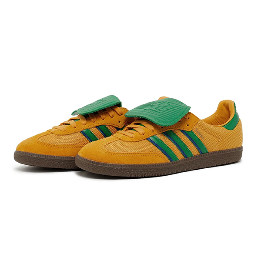 スニーカー adidas Samba LT Free Love Yellow Green Adidas Samba LT Unisex Sneakers in Distinctive Yellow and
