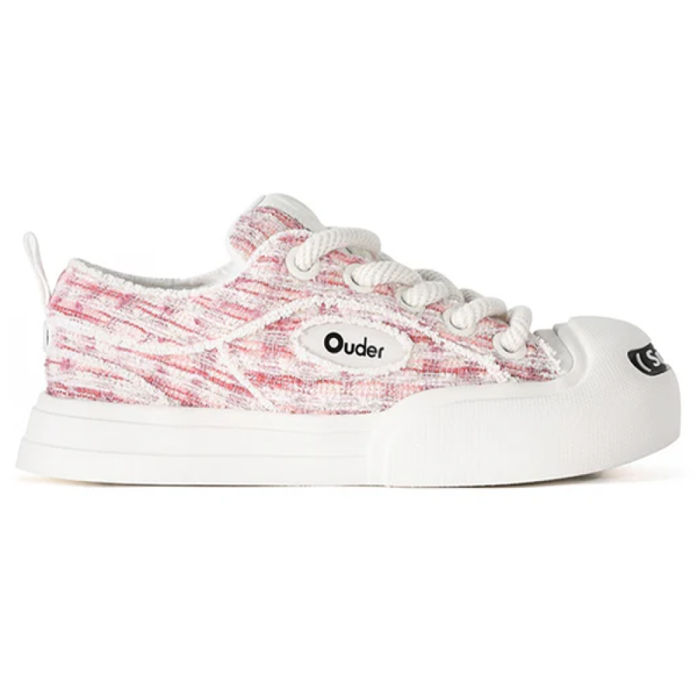 حذاء نسائي اوودر Ouder Smiler بينك وايت للمشي اليومي