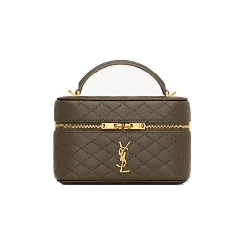 Chanel Vanity Case Medium Caviar Silver | SACLÀB