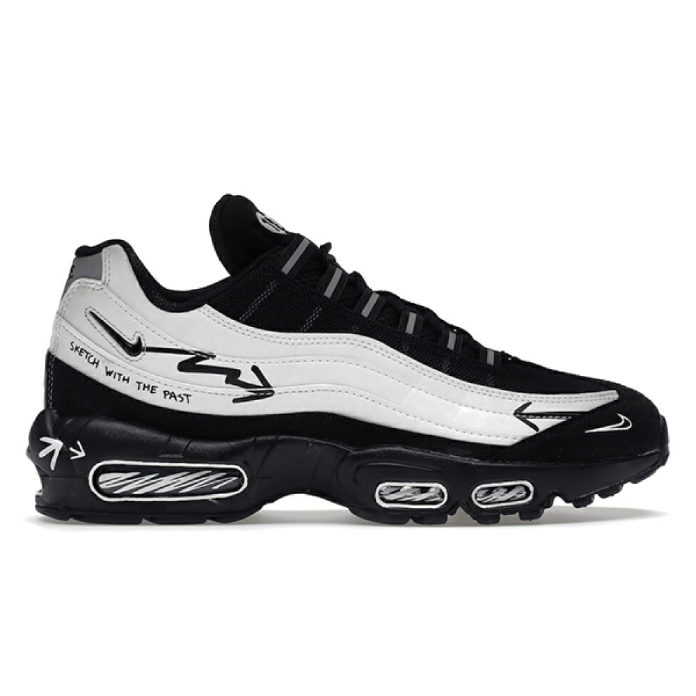 Nike AirMax 95 SP Black White Sketch - E-SEVEN STORE