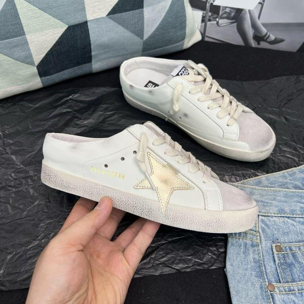 シューズ・サンダルその他 Golden Goose Sneakers Super Star white/grey Sleeper Golden Goose Superstar in white, gray, and gold - E