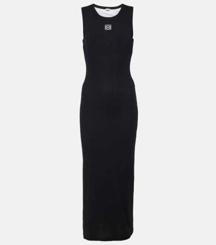 ワンピース LOEWE FW23 Black satin long dress (S359Y09XB7 BLACK) Dress in viscose Black - LOEWE