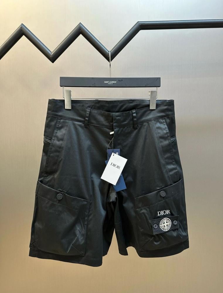 Dior x Stone Island Casual Everyday Shorts in Black