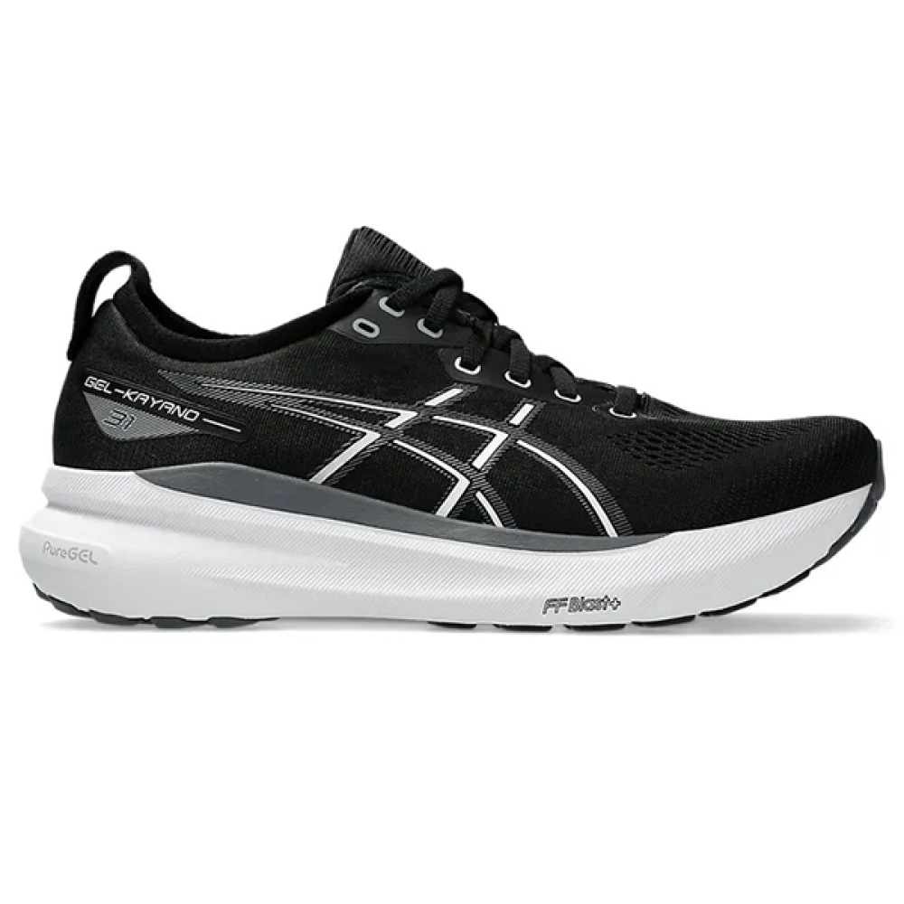 Unisex Eskies Gel-Kayano 31 Black White Sole FF Turbo Shoes