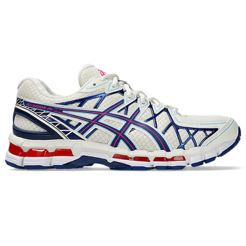 ASICS GEL-KEYANO 20 Men's Sneaker White Knight Blue Red E-SEVEN
