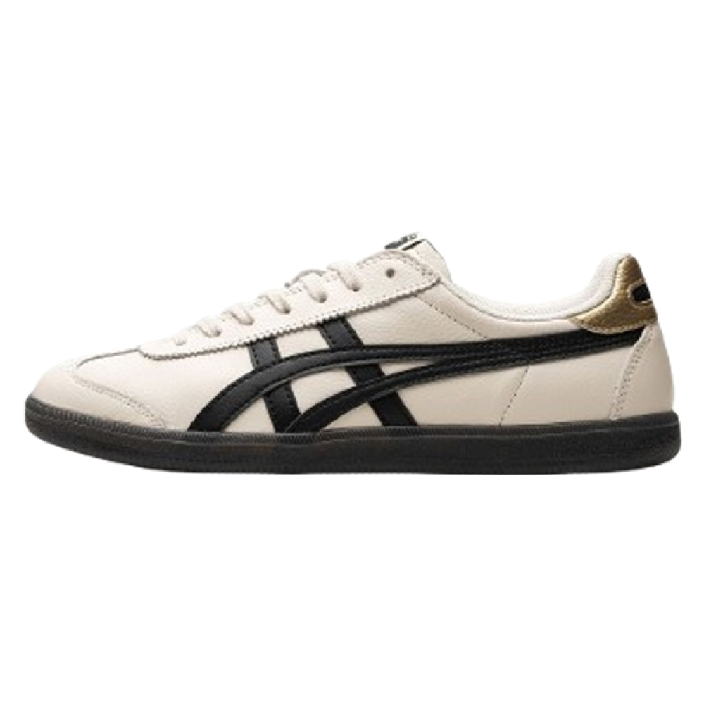 Eskies Onit Sokka Tiger Tokotin White Black Gold Sneakers