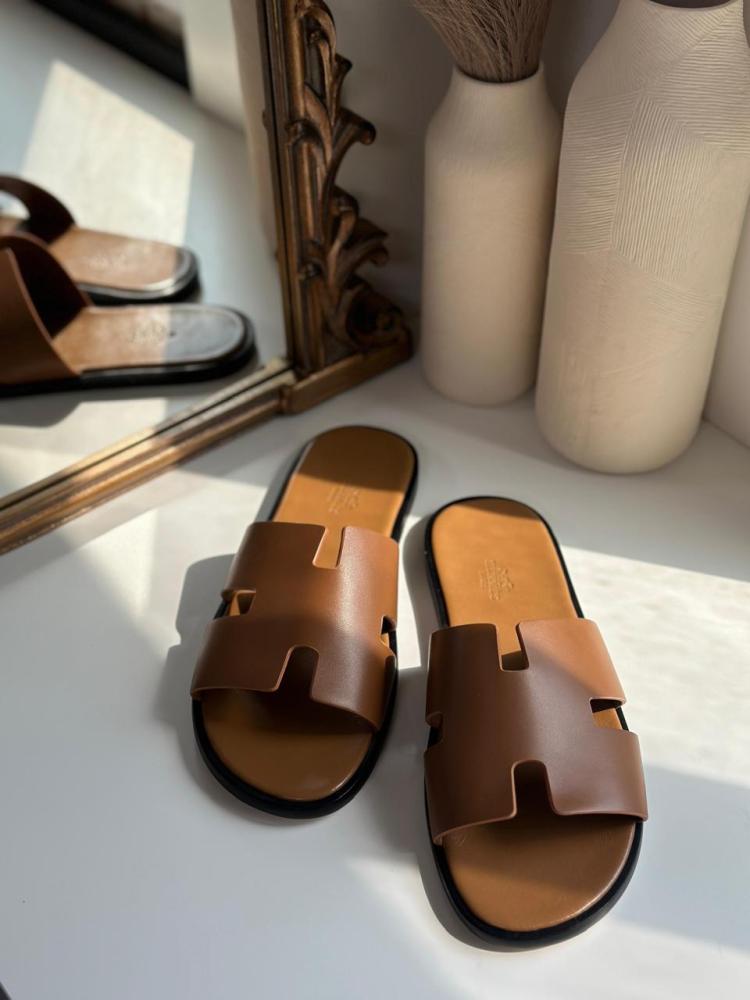 Flat Sandals Sandales Oran Gold Hermes Hermes Oran Gold