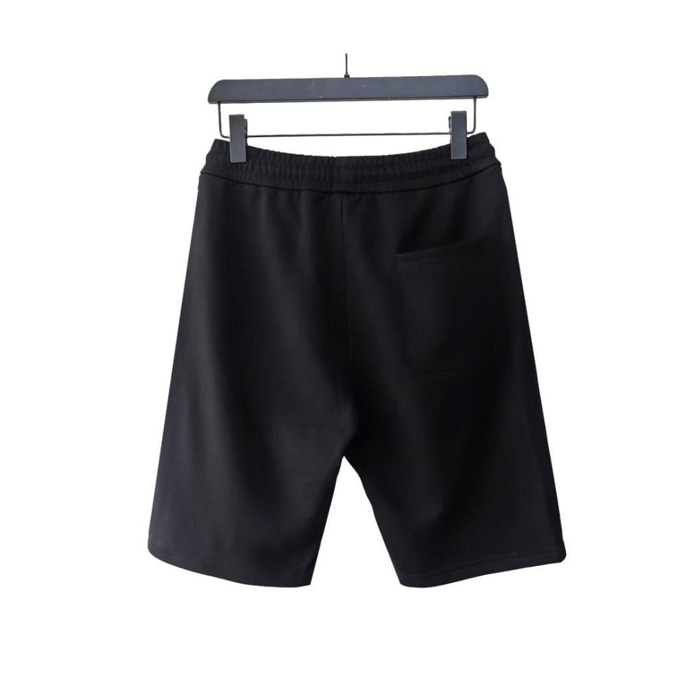 Dior Men's Black D Oblique Sweat Shorts - E-SEVEN STORE