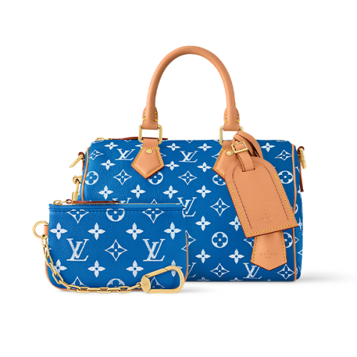 ルイ Louis Vuitton Monogram Small Travel Bag in Grey Beige - E