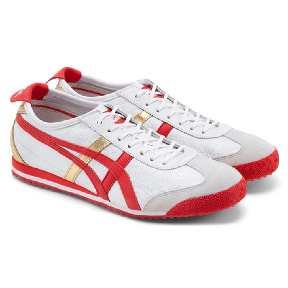 Onitsuka Tiger Street Fighter x Mexico 66 SD Red and Gold