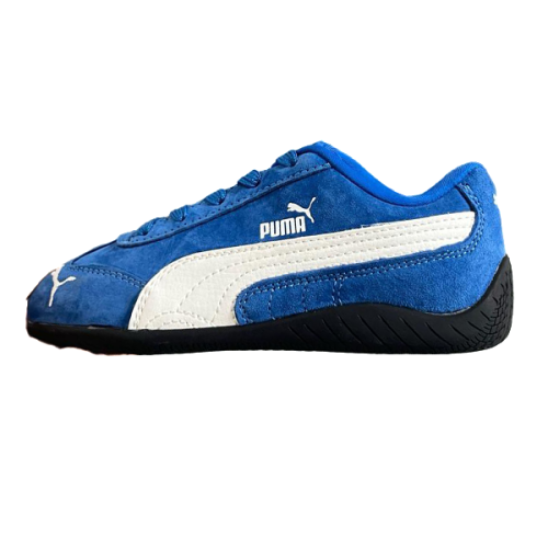 Puma Boys' Speedcat Navy White Shoe - E-SEVEN STORE