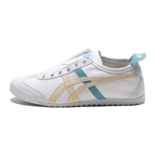 タイガー Onitsuka Tiger Unisex Sneakers White Yellow Blue - E-SEVEN STORE