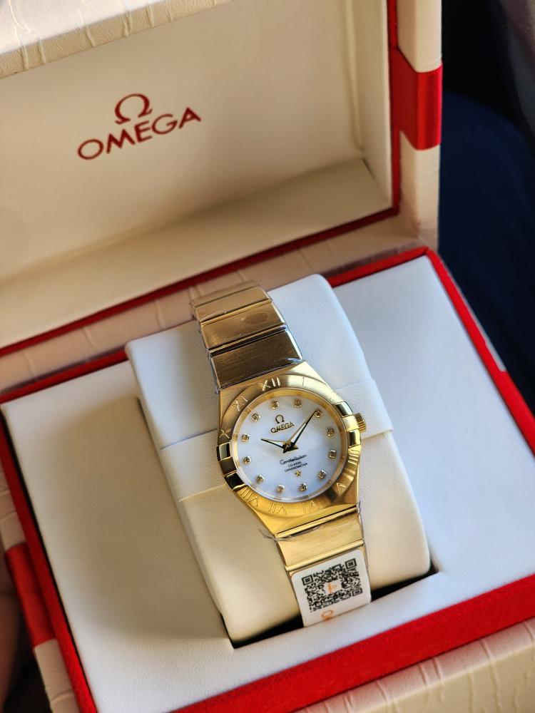 Omega Consultion Gold Women's Watch Luxury