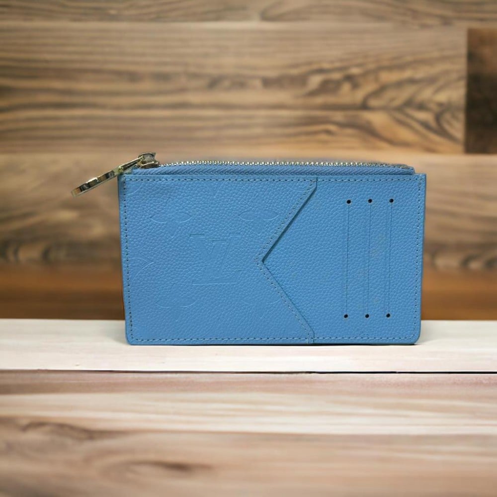 Louis Vuitton Women's Small Light Blue Wallet - E-SEVEN STORE
