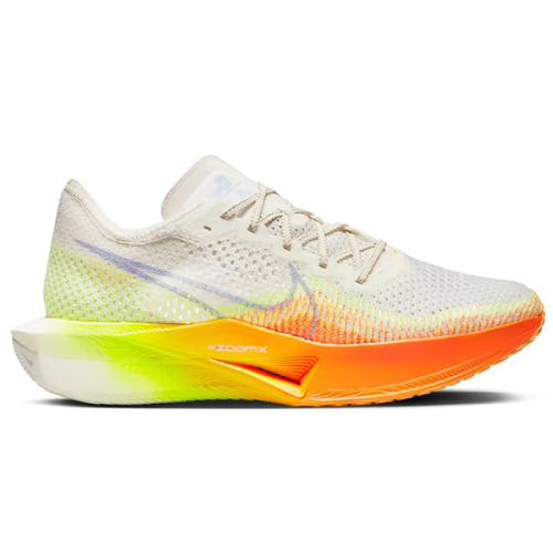 Nike Zoom x Invisible White with Orange and Vivid Yellow - E-SEVEN
