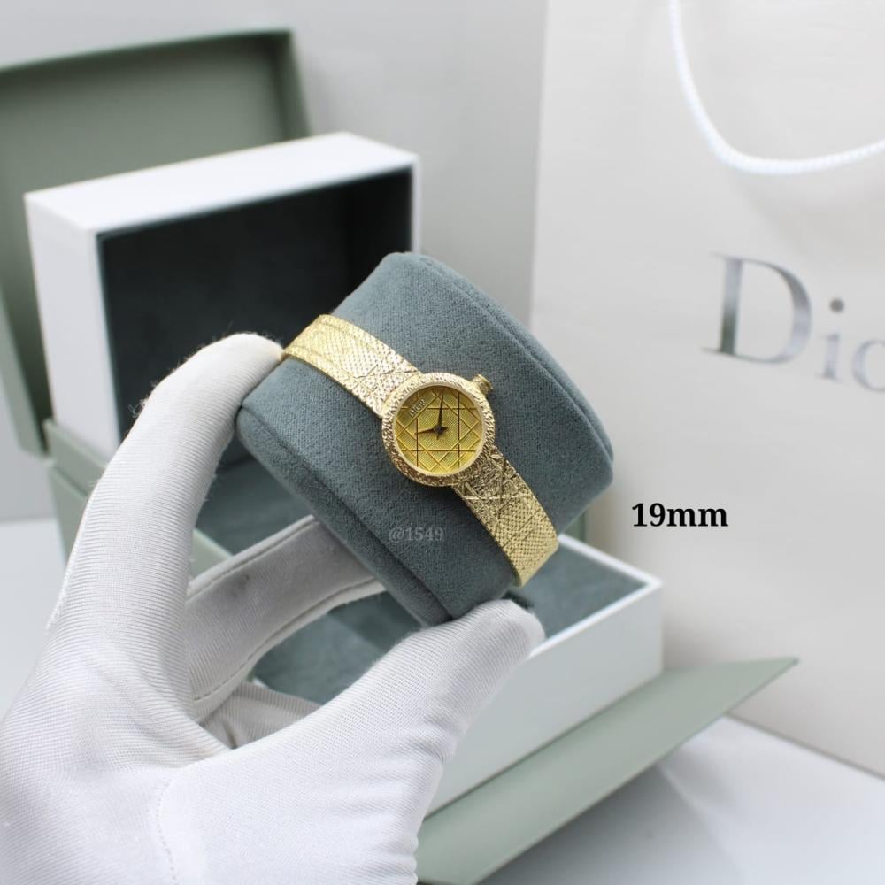 Dior Lamini D de Dior women's watch, gold color