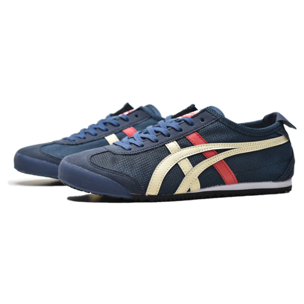 Onitsuka Tiger Serrano White Blue Red Onitsuka Tiger Serrano