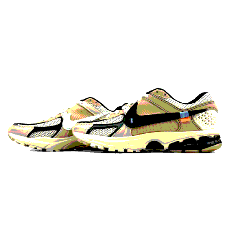 Nike Zoom Vomero 5 Mesh Shoes - Beige and Black - E-SEVEN STORE
