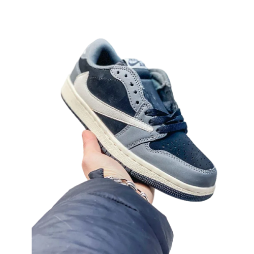 Nike Jordan Low 1 Travis Scott CANARY Yellow Blue - E-SEVEN STORE