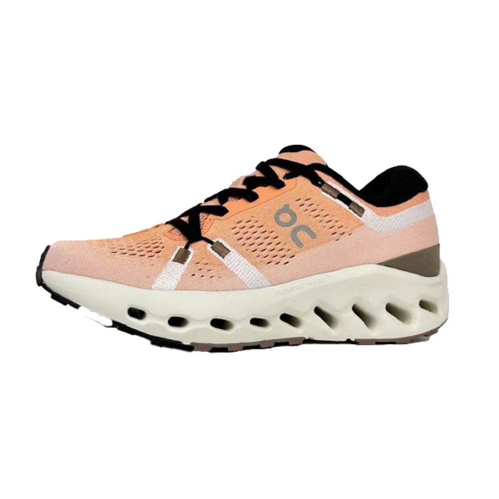 Cloud Surfer Kids' Mesh Sneakers in Orange and Black