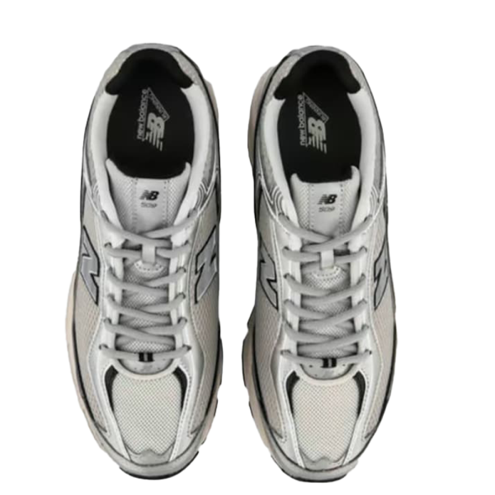 New Balance 509 Unisex Sneakers in Silver Black Mesh - E-SEVEN STORE