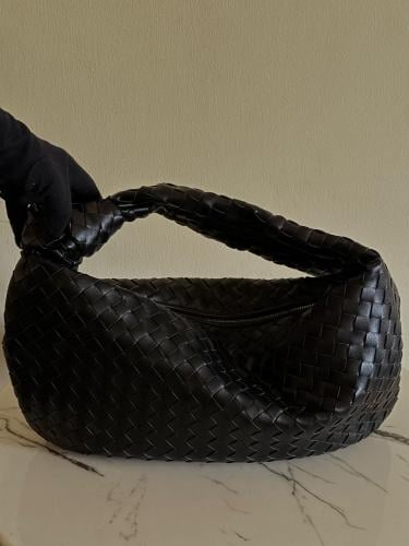 Bottega Veneta Judy 44cm Large Black Bag in Braided Leather