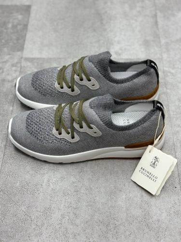 Brunello Cucinelli Men's Grey Shoes | ESEVEN STORE