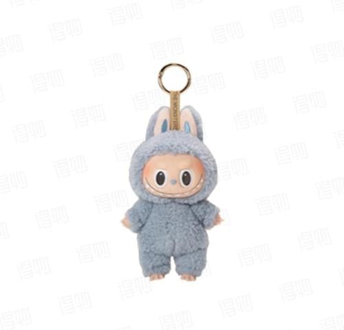 Cute Labubu Keychain Light Grey - E-SEVEN STORE