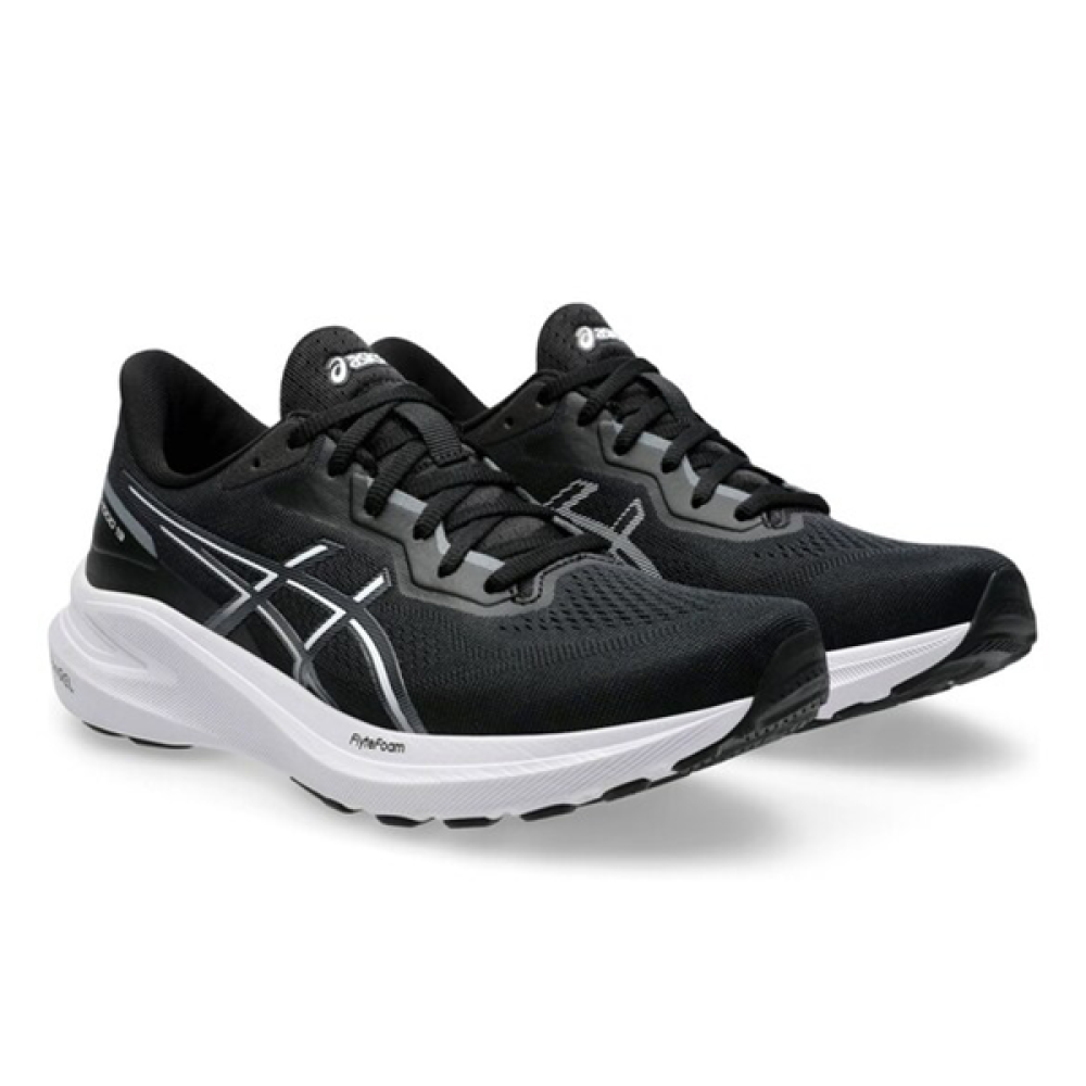 ASICS GT-1000 13 Flight Foam Black White Men's Shoe - E