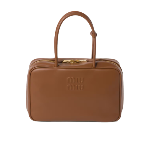 ＊Miu Miu＊ ペニー レザー バッグ 関税・送料込み 個性的な逸品》【miumiu】ペニーレザーバッグ (MiuMiu