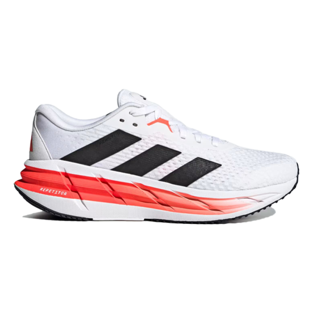 Adidas Adistar 3 Running Shoes White Black Orange
