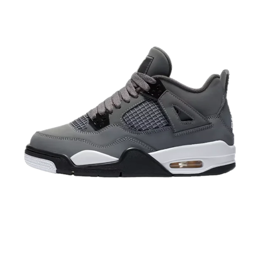 Nike Jordan 4 Retro Boys' Grey Sneaker