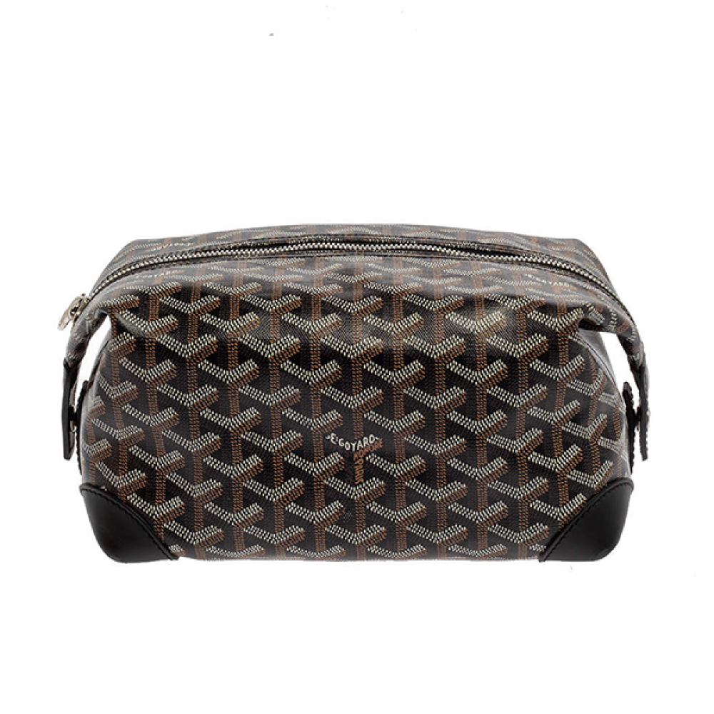 n。 Goyard Women's Mini Travel Bag Black Brown - E-SEVEN STORE
