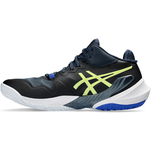 Asics Men's Metarise Volleyball Sneakers Black Blue Green - E