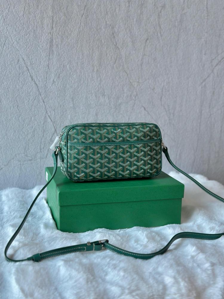 Goyard Women's Long Handle Shoulder Bag in Green Luxury - E